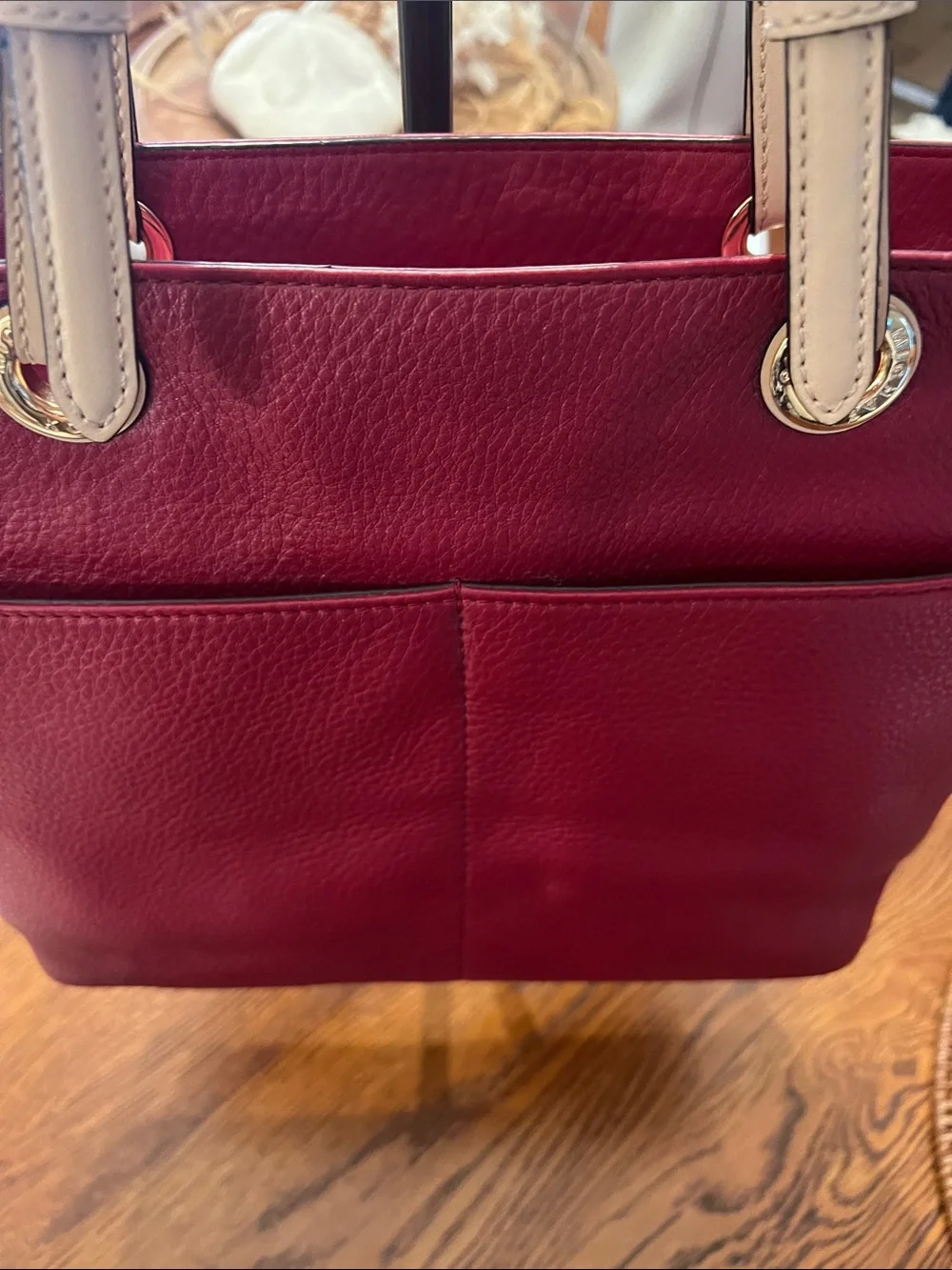 Michael Kors Zippered Top Tote Shoulder Bag EEEUC